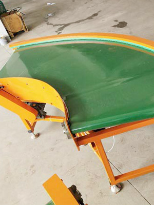 90度皮帶轉(zhuǎn)彎機